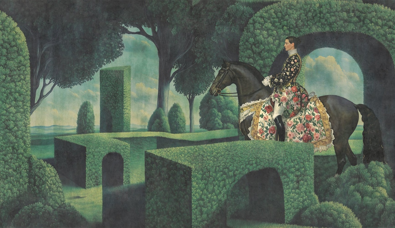 Fototapet Knight's Maze - personalizat, VLAdiLA — imaginea 2