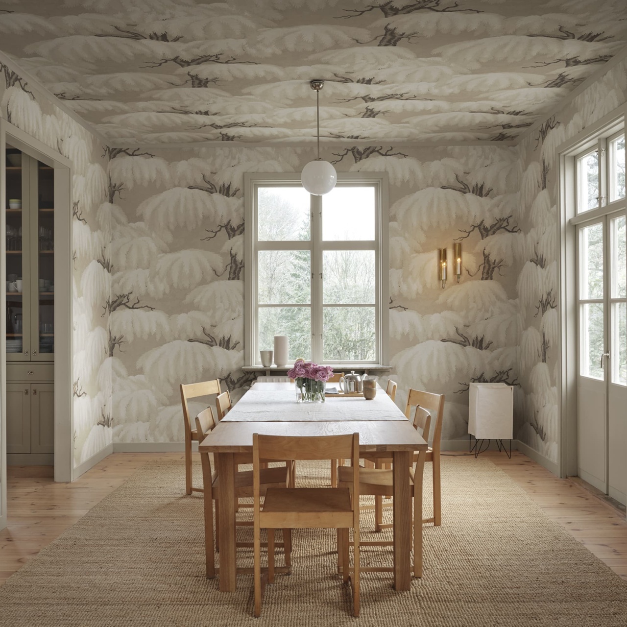 Fototapet lavabil, Alba Mural, Beige, Sandberg