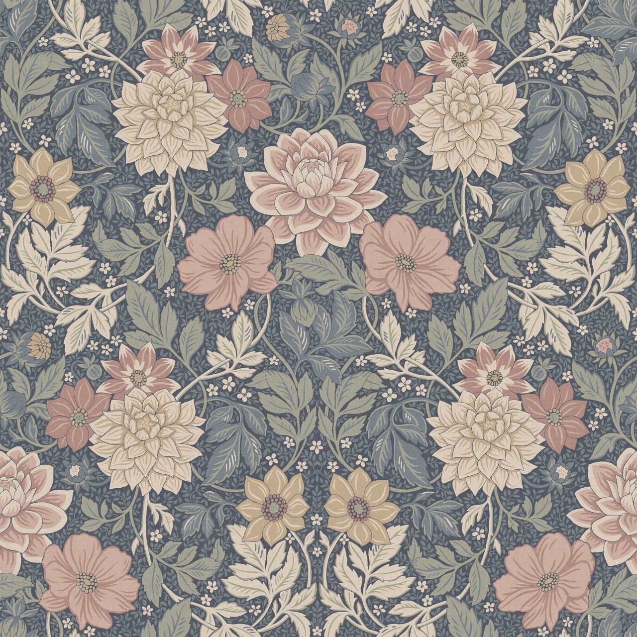 Fototapet lavabil, Dahlia Garden Grand 9728W — imaginea 4
