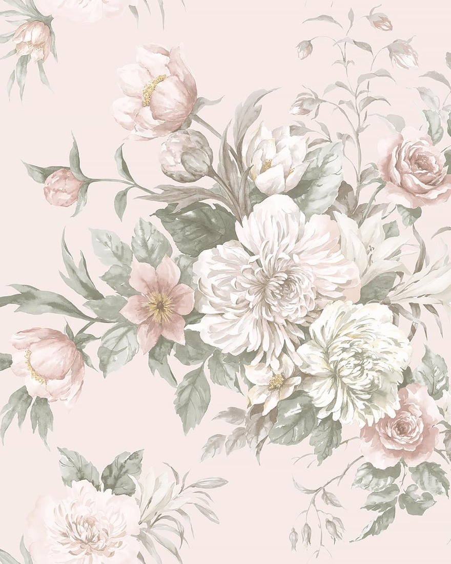 Fototapet lavabil, Floral Charm Grand 9721W — imaginea 2