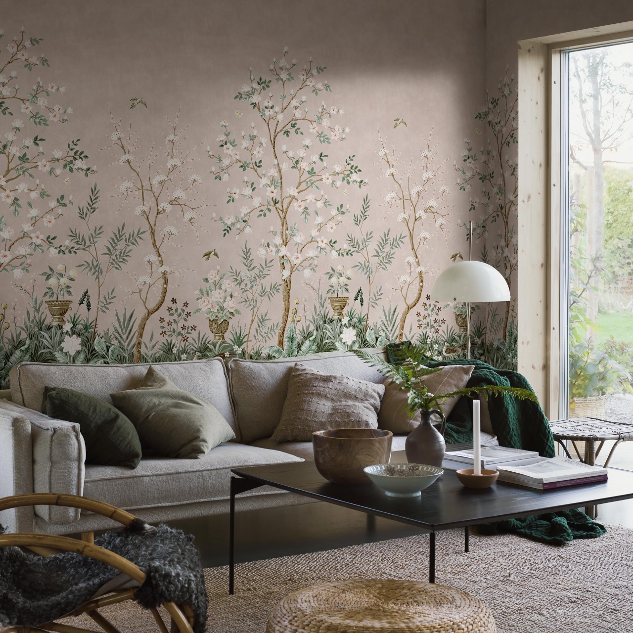 Fototapet lavabil, Magnolia Garden 9587W — imaginea 3
