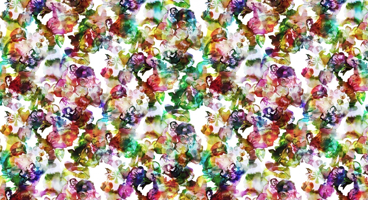Fototapet, Lily Pond, Rainbow, Rebel Walls - 2
