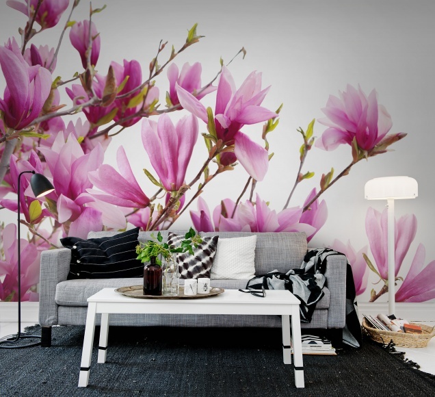 Fototapet, Magnolia, Rebel Walls