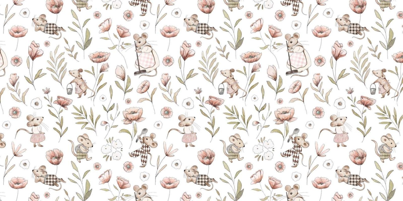 Fototapet Merry Mice, Kikki Belle - 2