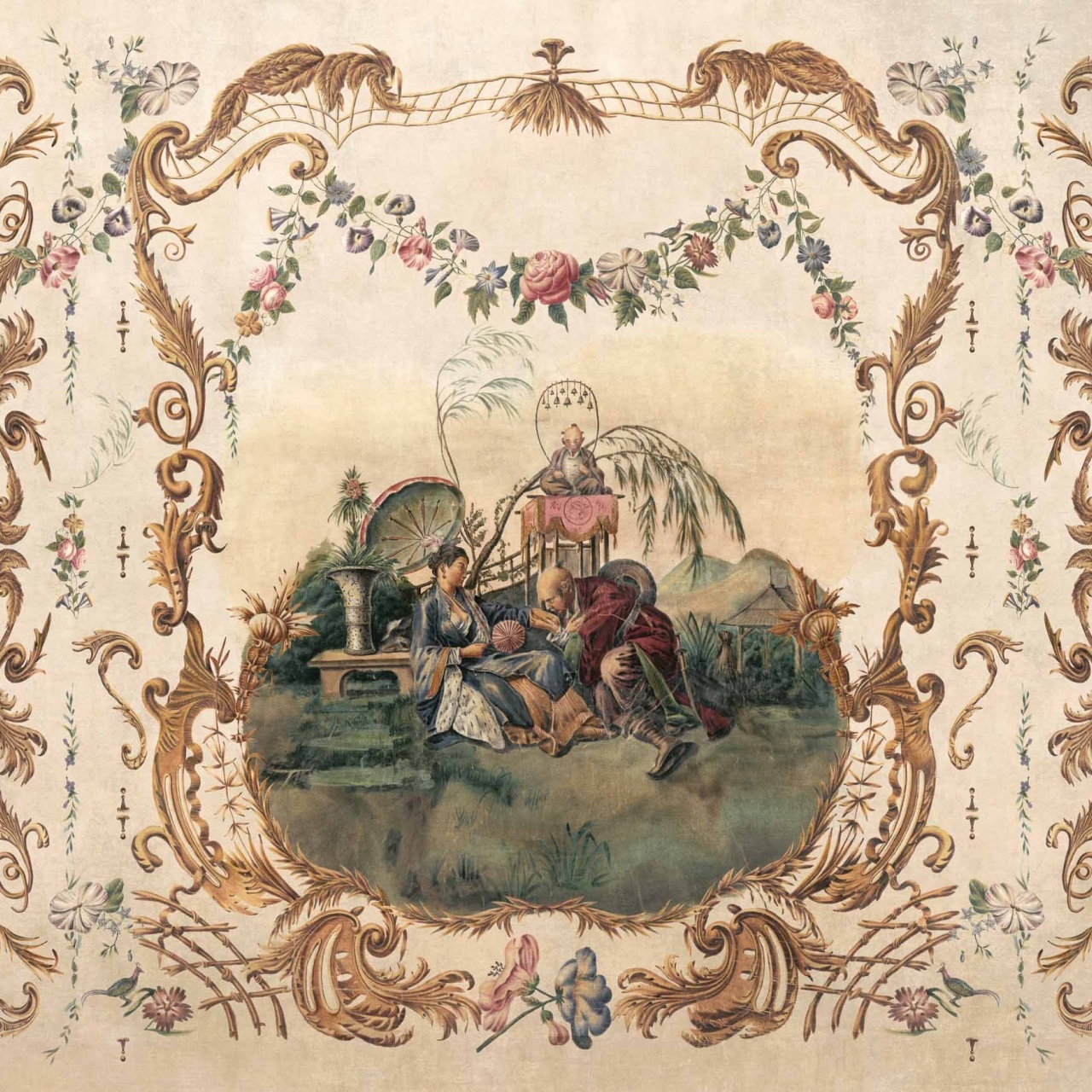 Fototapet Ming Portrait, Papyrus, Coordonne - 2