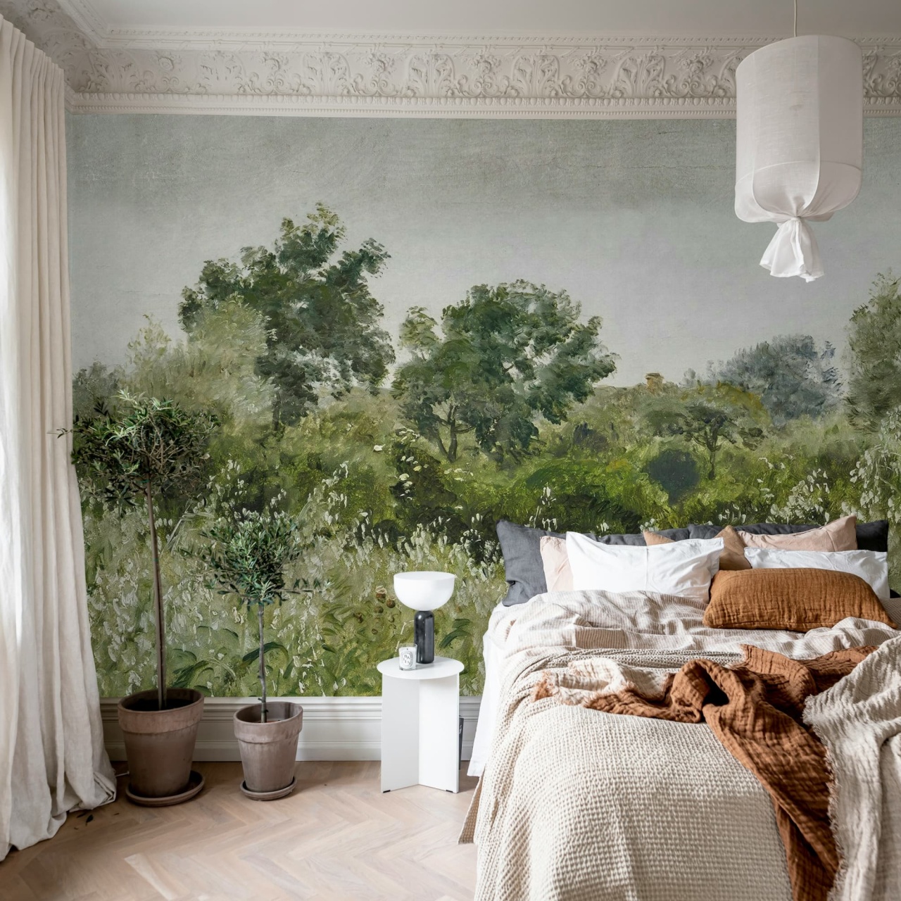 Fototapet, Oatfields, Spring, Rebel Walls - 3