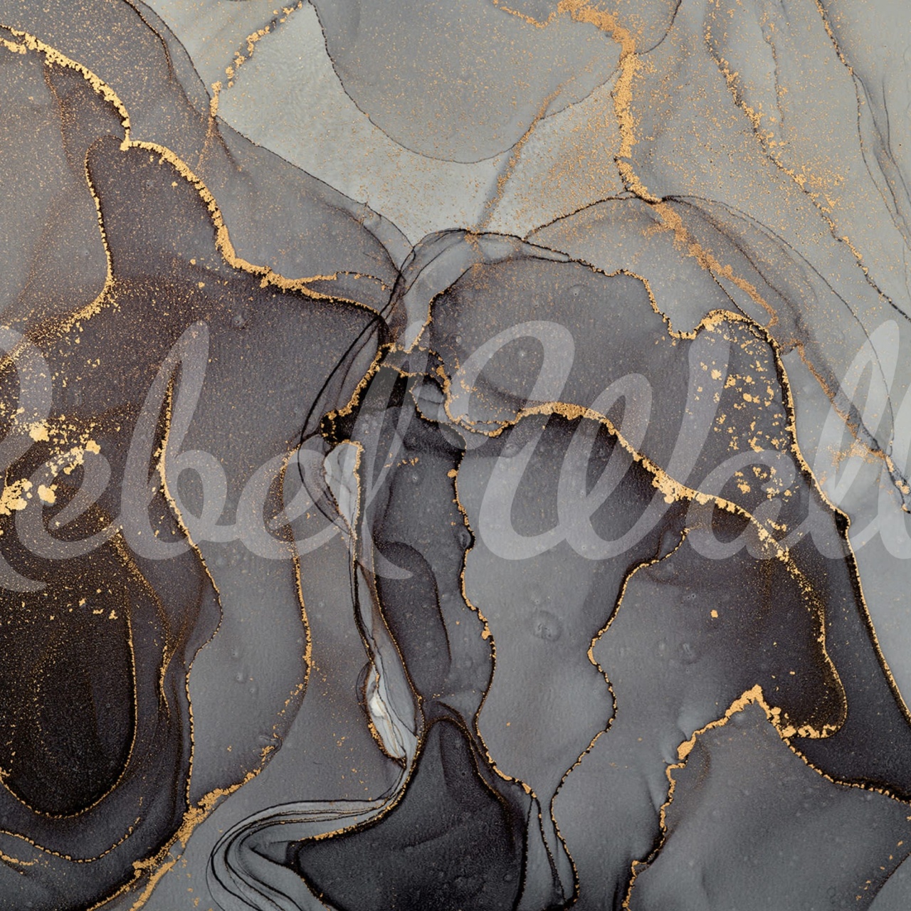 Fototapet, Onyx, Black, Rebel Walls - 2