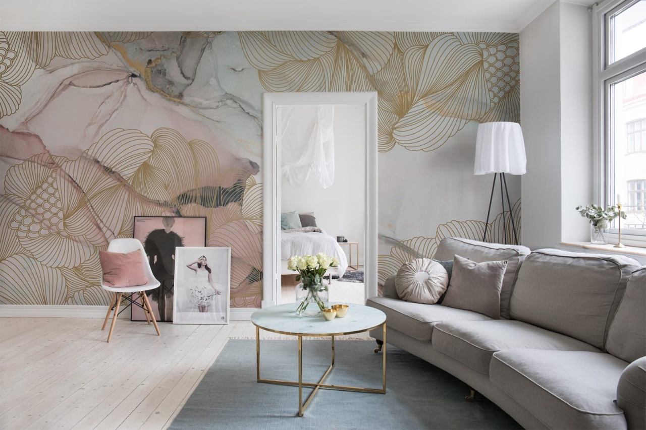 Fototapet, Opulence, Pink Marble, Rebel Walls - 3