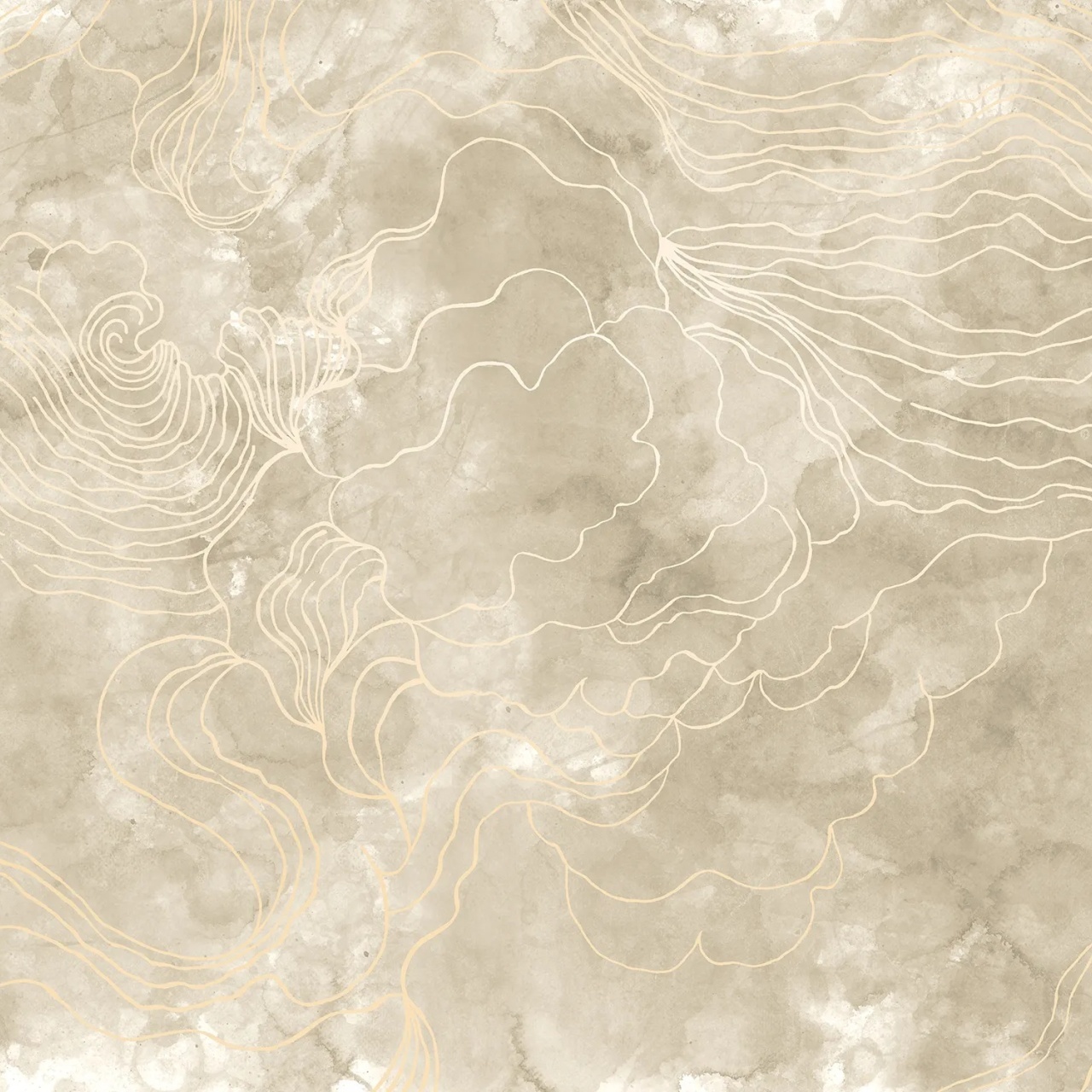 Fototapet, Opulence Storm, Beige, Rebel Walls - 2