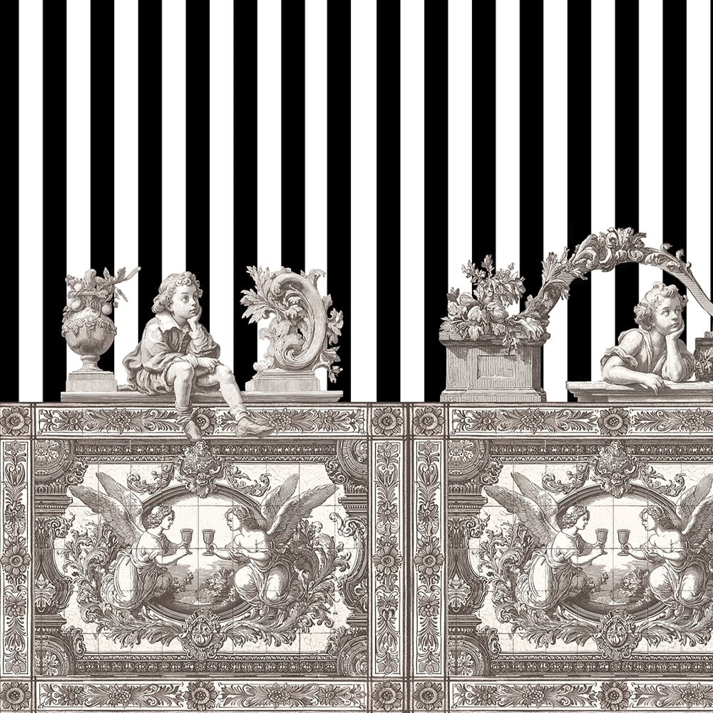 Fototapet Opulent Friezes, Cream - personalizat, VLAdiLA - 5