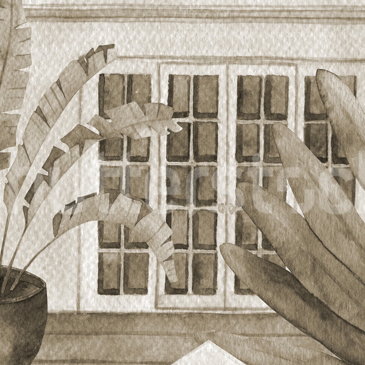 Fototapet, Palm Residence, Sand, Rebel Walls - 4