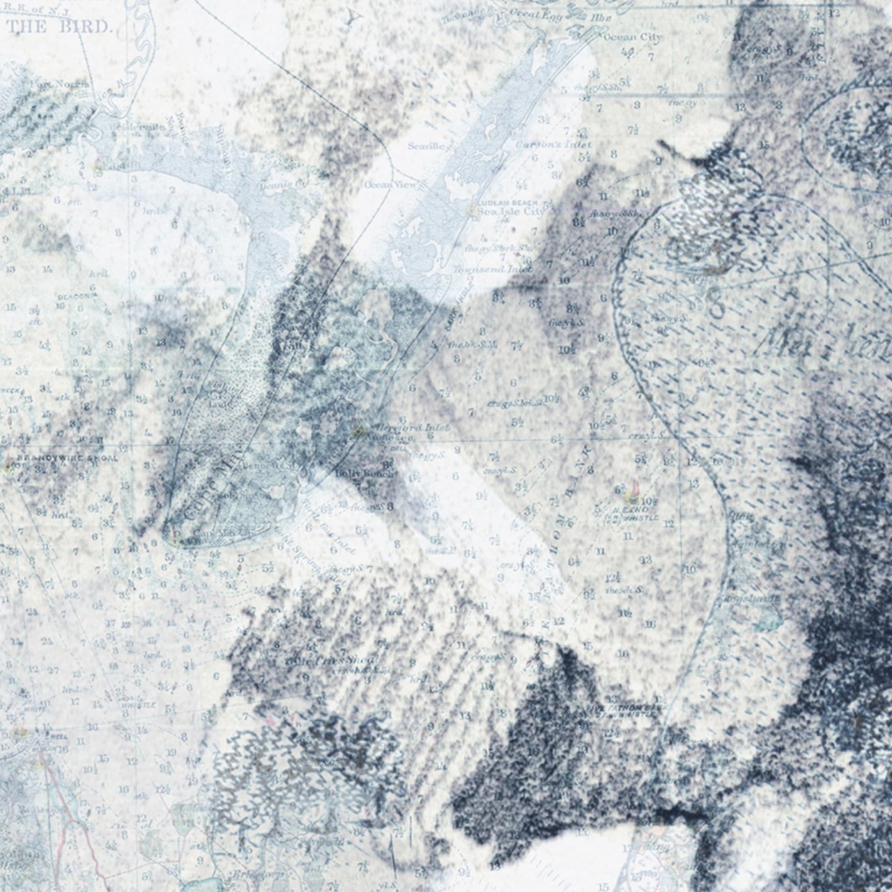 Fototapet, Paper Mountains, Blue, Rebel Walls - 4