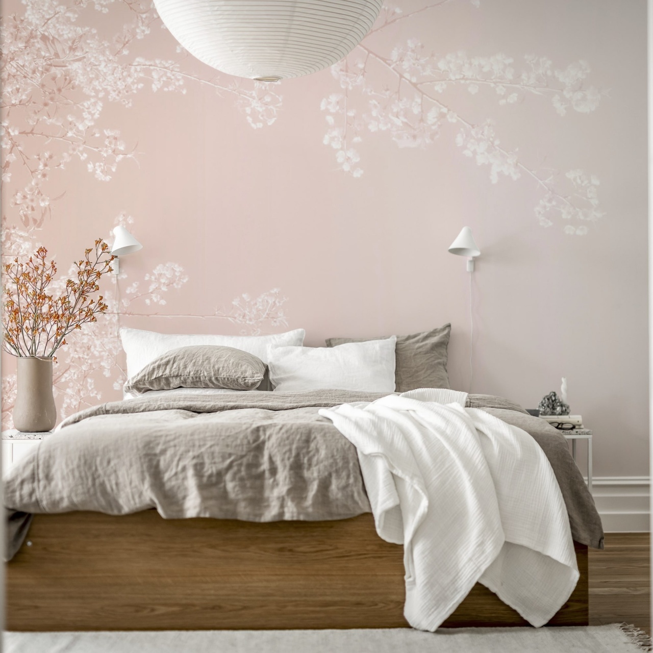 Fototapet, Pink Branches, Rebel Walls - 3
