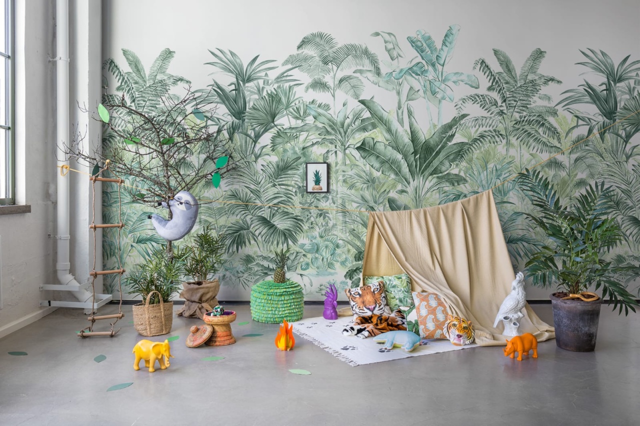 Fototapet, Pride Palms, Emerald, Rebel Walls - 4