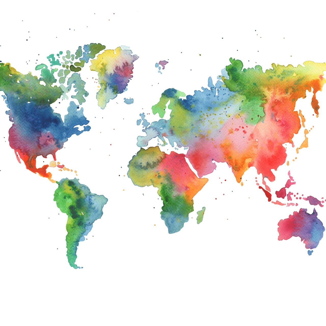Fototapet, Rainbow World, Rebel Walls - 2