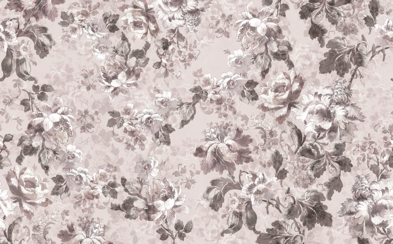 Fototapet, Roses, Pink, Rebel Walls - 2