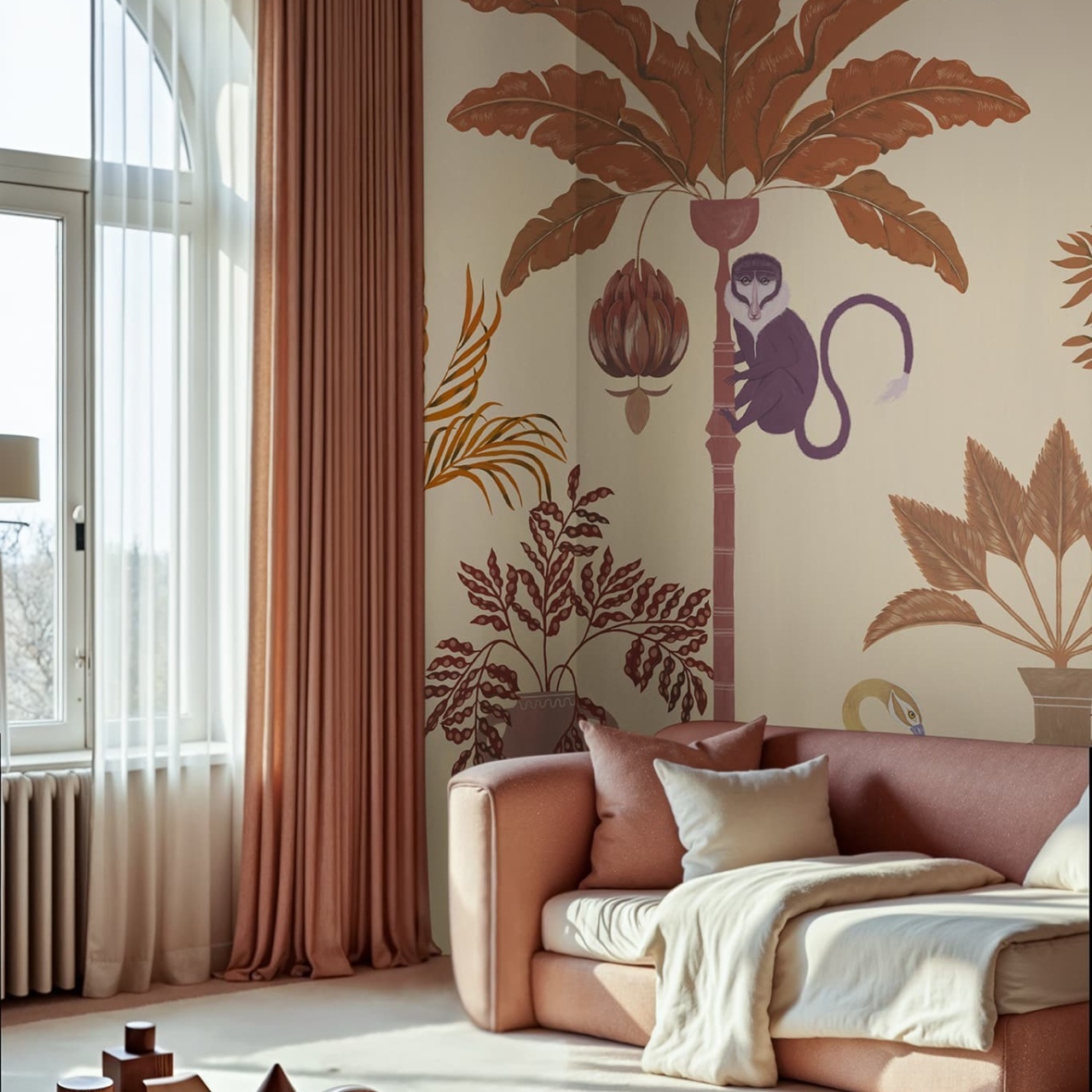 Fototapet, Savanna Chic, Beige, Rebel Walls - 3