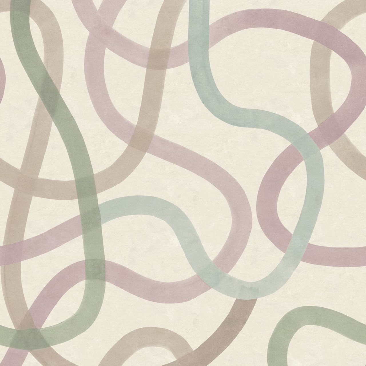 Fototapet, Serpentine, Pastel, Rebel Walls - 2