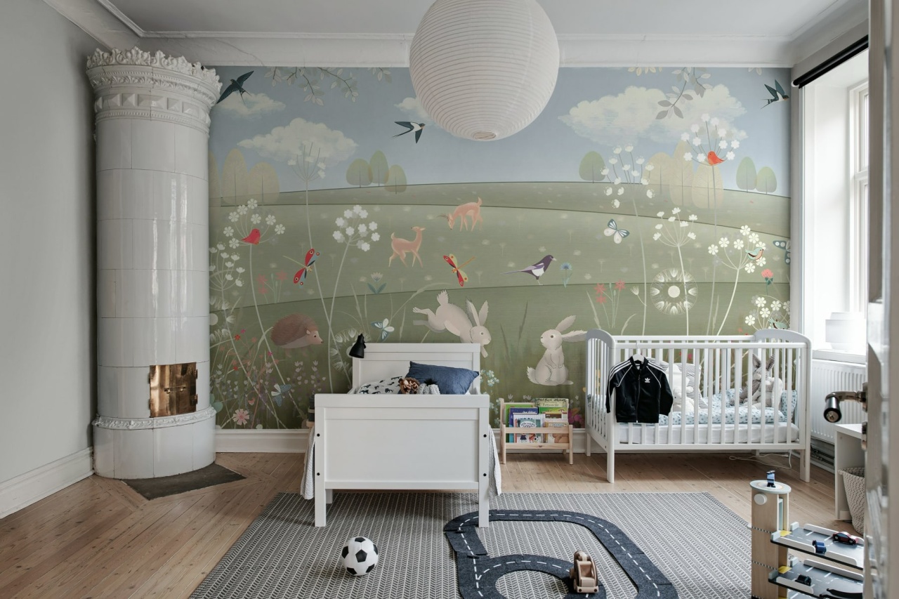 Fototapet, Spring Meadow, Multi, Rebel Walls