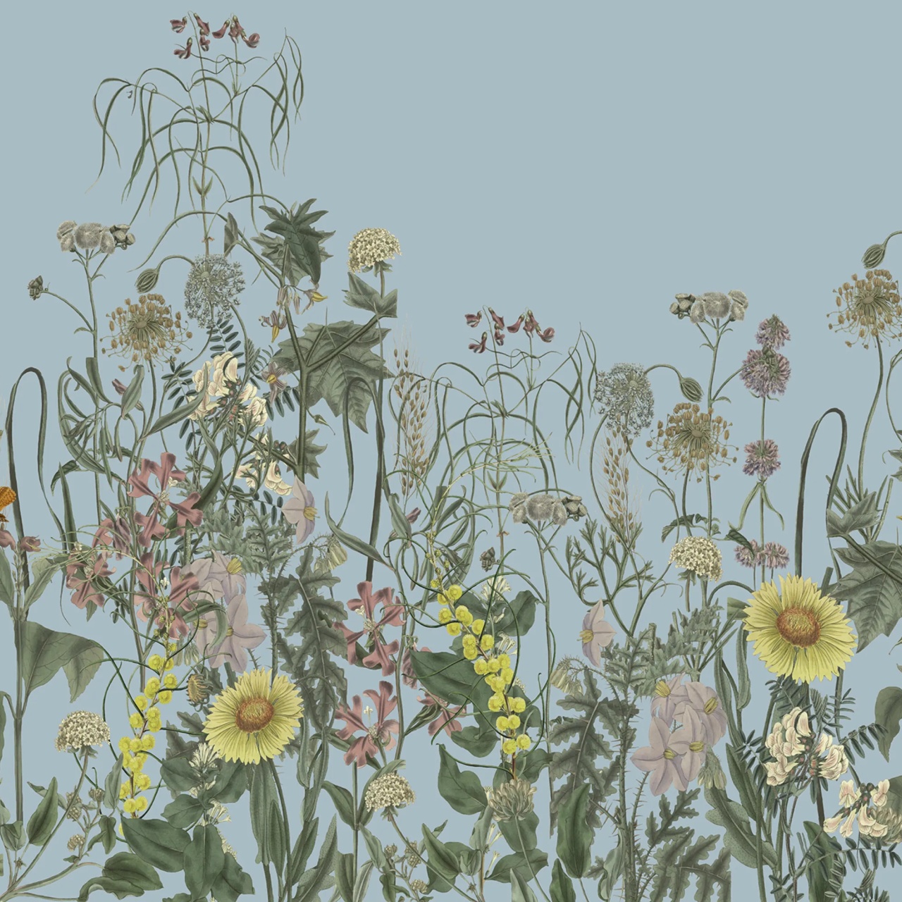 Fototapet, Springmeadow, Blue, Rebel Walls - 2