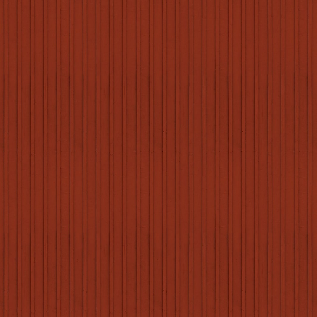 Fototapet, Swedish Cottage, Red, Rebel Walls - 2