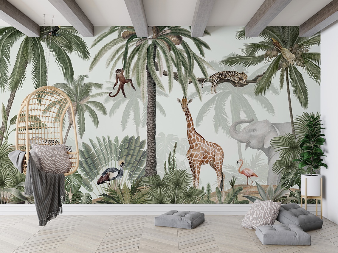 Fototapet Tropical Jive, Kikki Belle