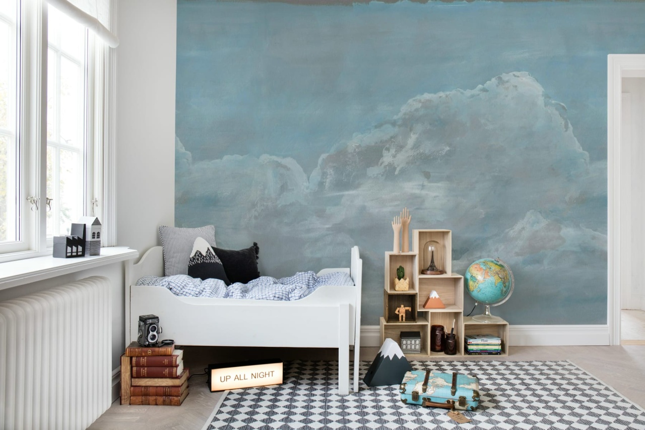 Fototapet, Up in the Clouds, Blue, Rebel Walls - 3
