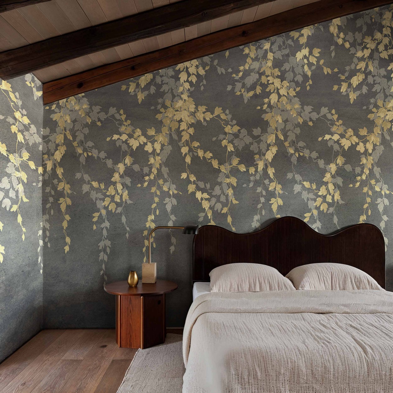 Fototapet Vine Shadow, Gold, Coordonne