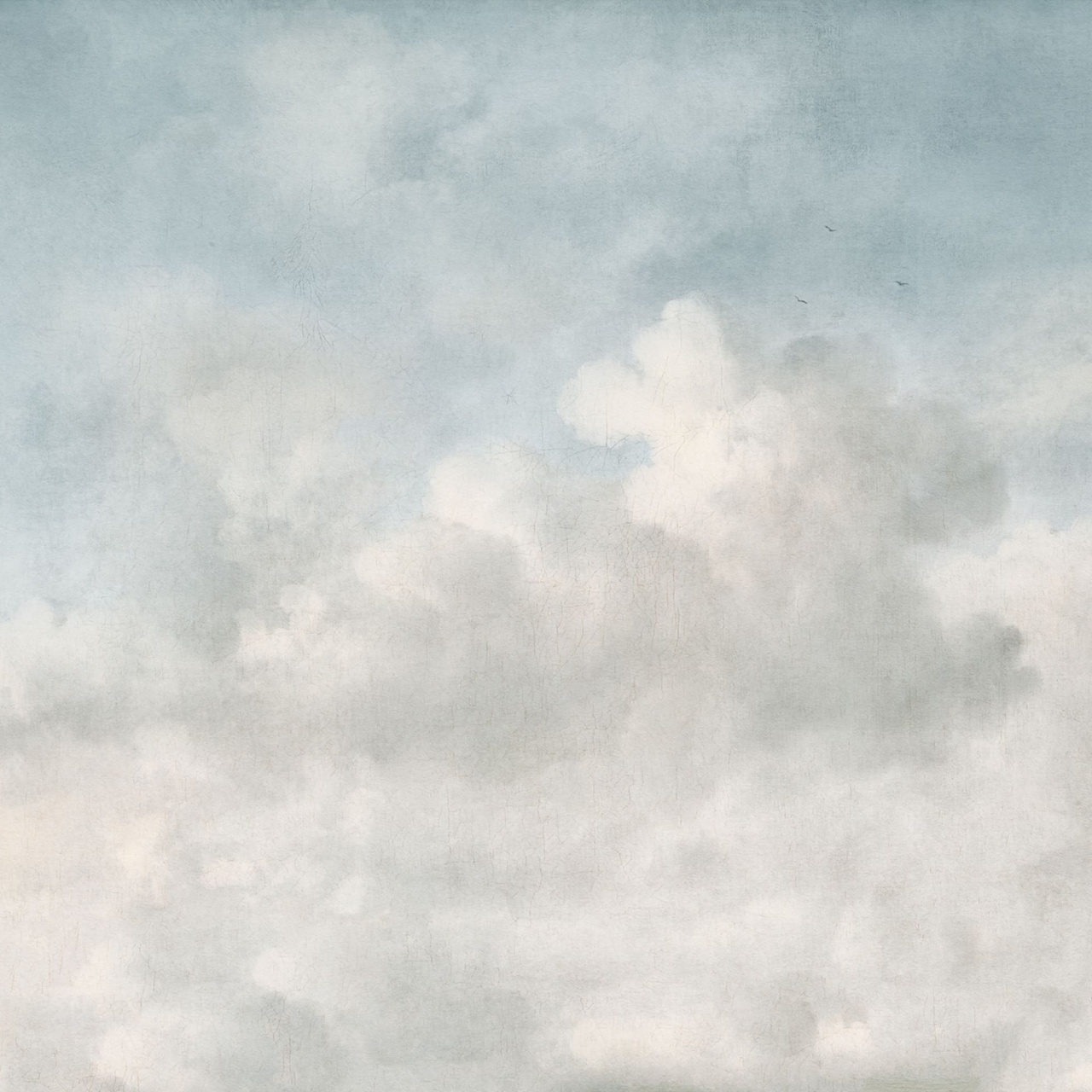 Fototapet, Vintage Clouds, Blue, Rebel Walls - 2