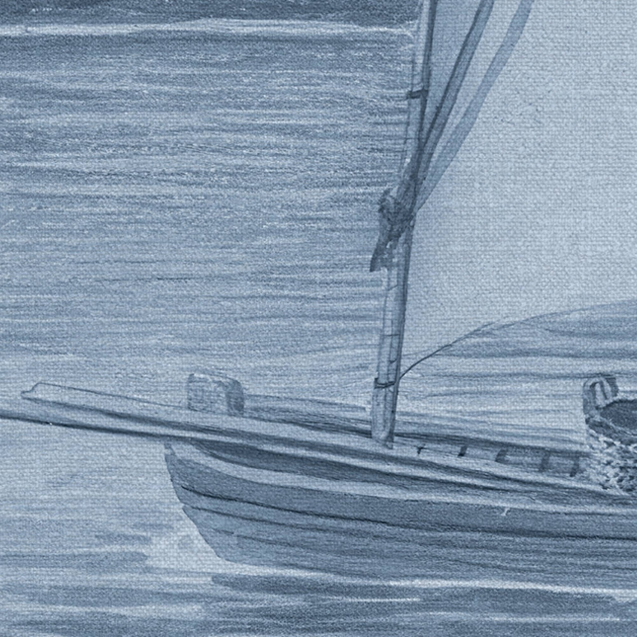 Fototapet, Weekend Sail, Blue, Rebel Walls - 4