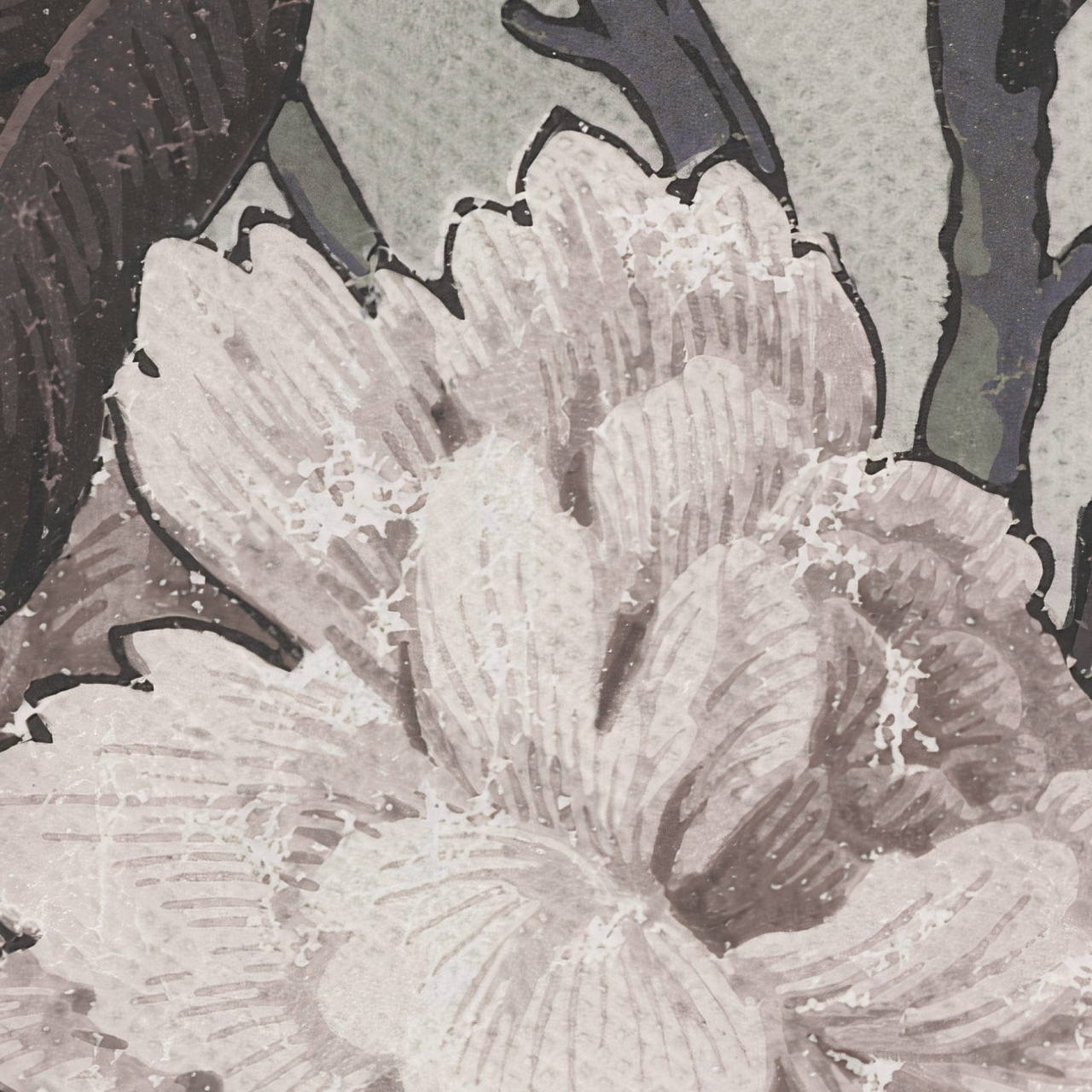 Fototapet, Winding Bloom, Beige, Rebel Walls - 4