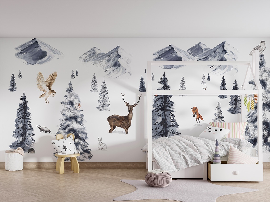 Fototapet Winter Wonderland, Kikki Belle - 3