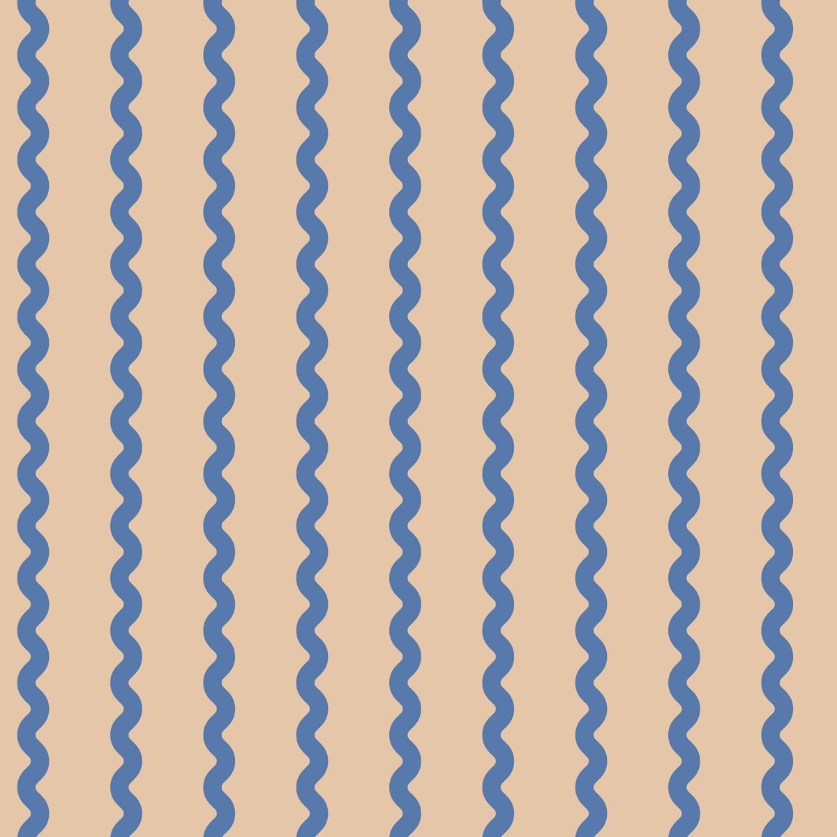 Fototapet, Wobbly Stripe, Blue, Rebel Walls - 2