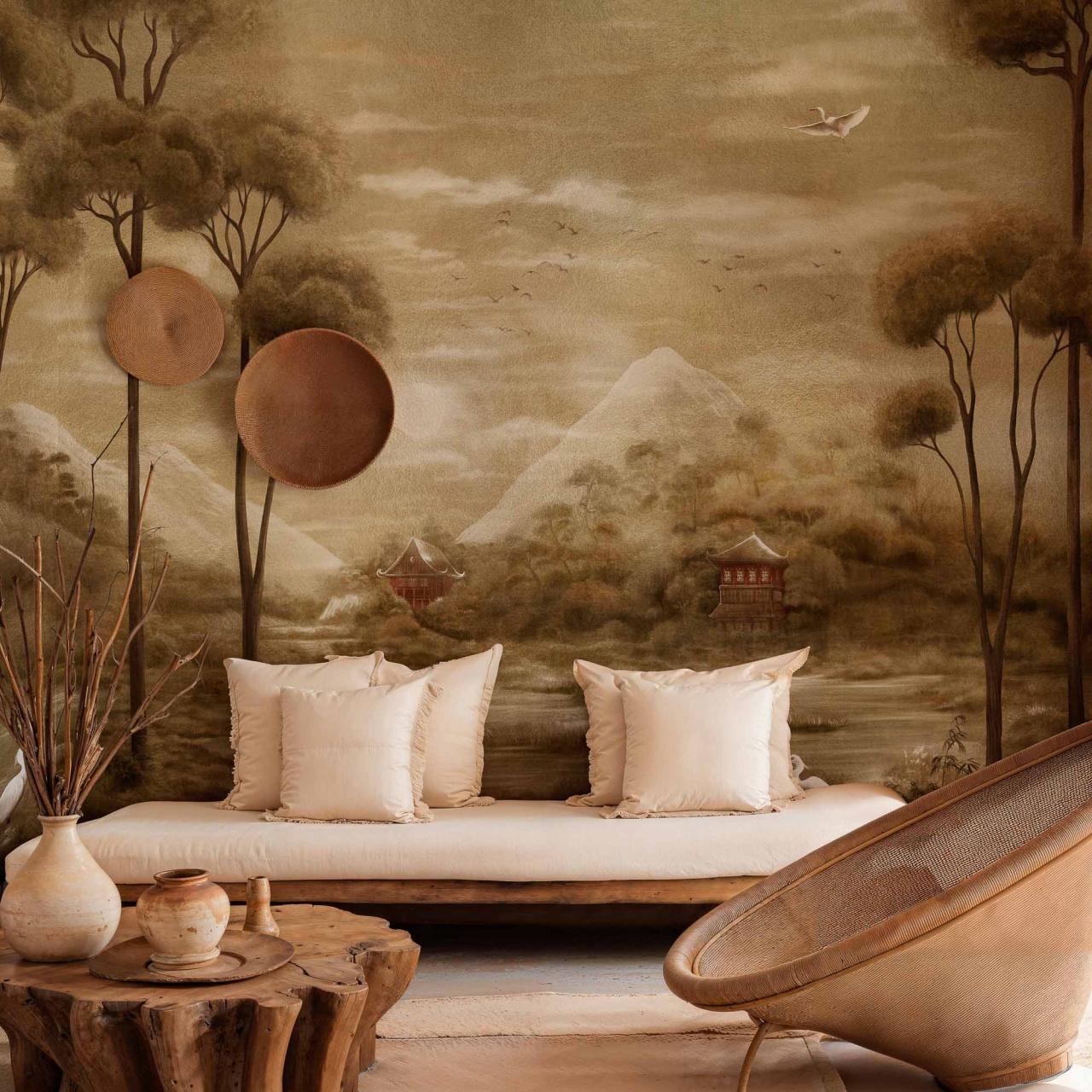 Fototapet Xi Hu Lake, Gold, Coordonne - 4