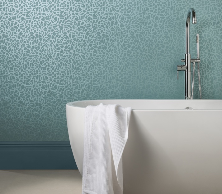 Pebble, Seafoam Green Luxury Bead, 1838 Wallcoverings, 5.3mp / rola