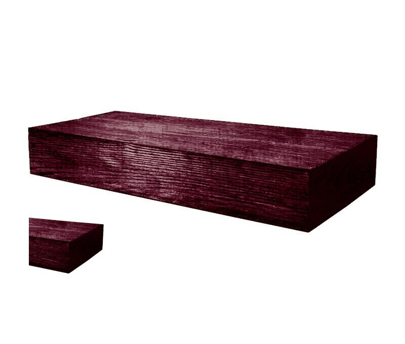 Placa decorativa din poliuretan, rosu, modern, 15x5cm, ED108R - 1 | YEO