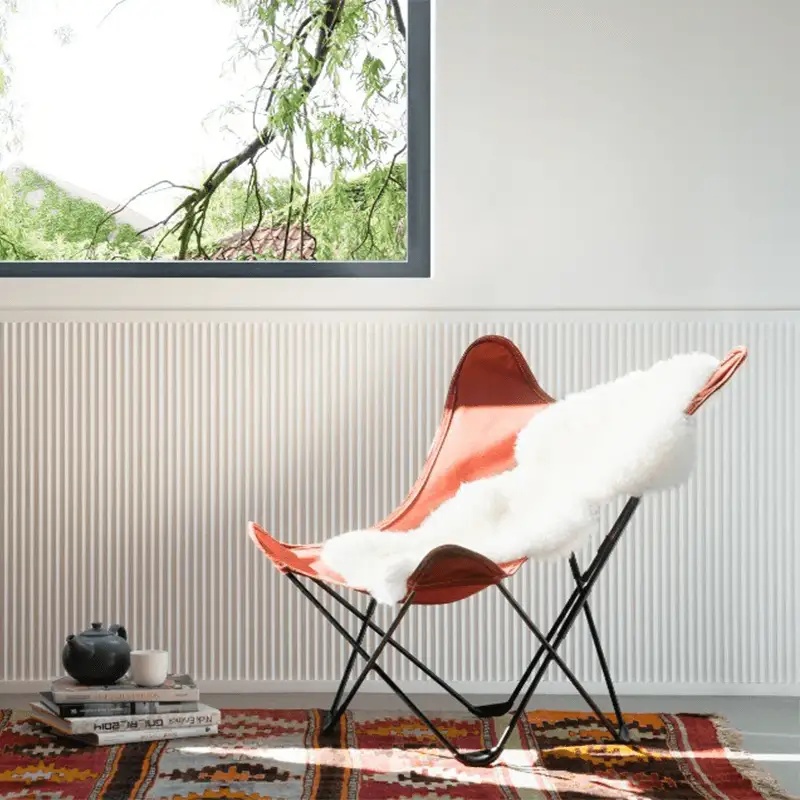 Profil de capat panou riflaj decorativ din polimer rigid Edge - 3x2.2x290 cm - 1 | YEO
