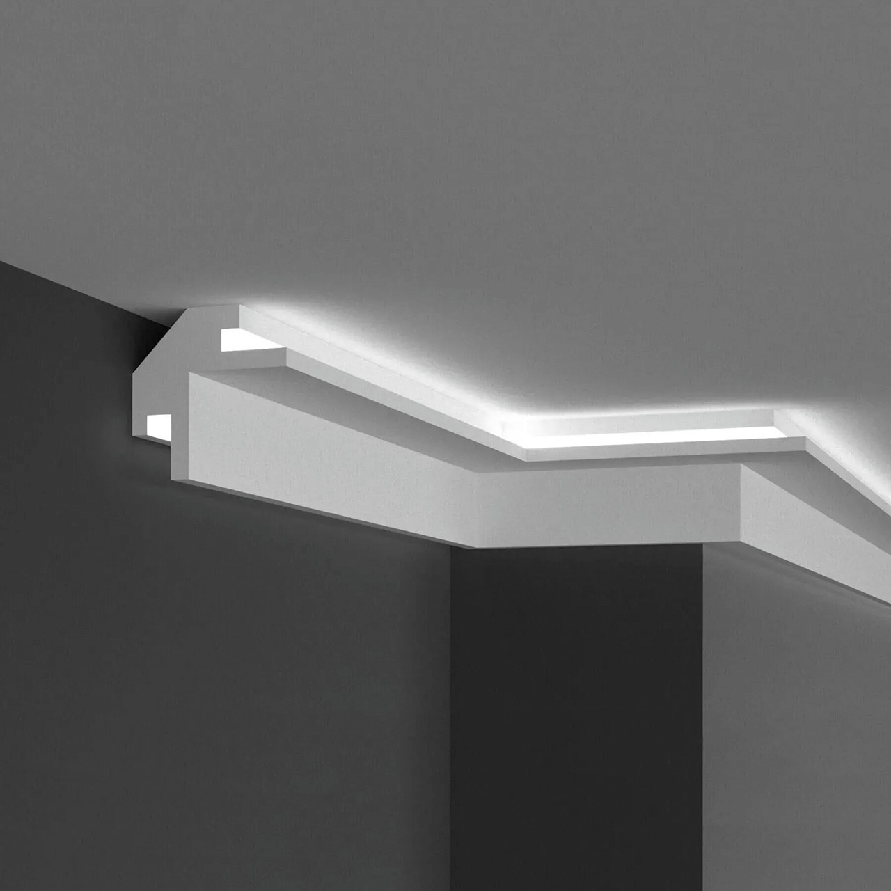 Profil scafa LED KD203 - 9.5x9.5x115 cm