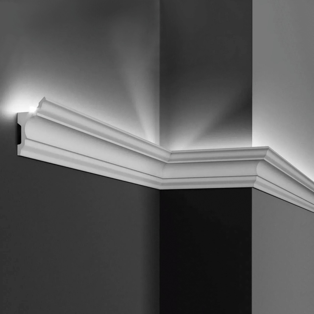 Profil scafa LED KF717 - 8.1x4.5x200 cm