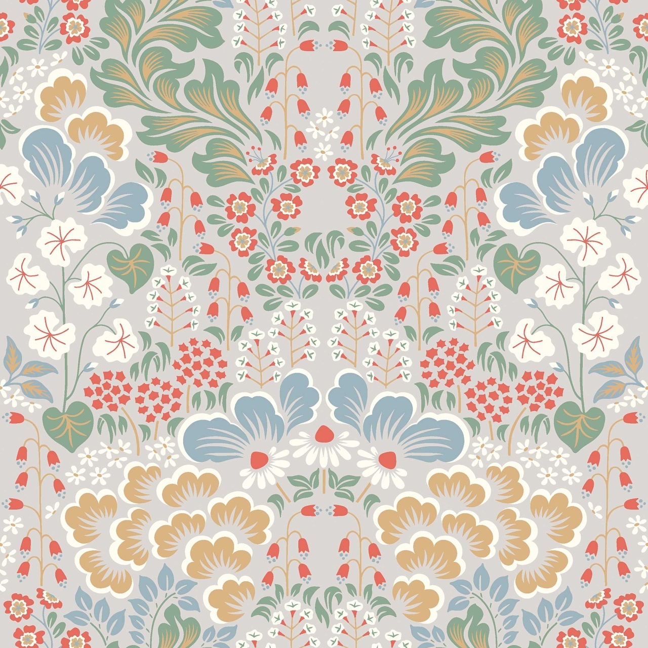 Tapet lavabil, Hanna Werning Blomstervall 2098, 5.3mp / rola - 5