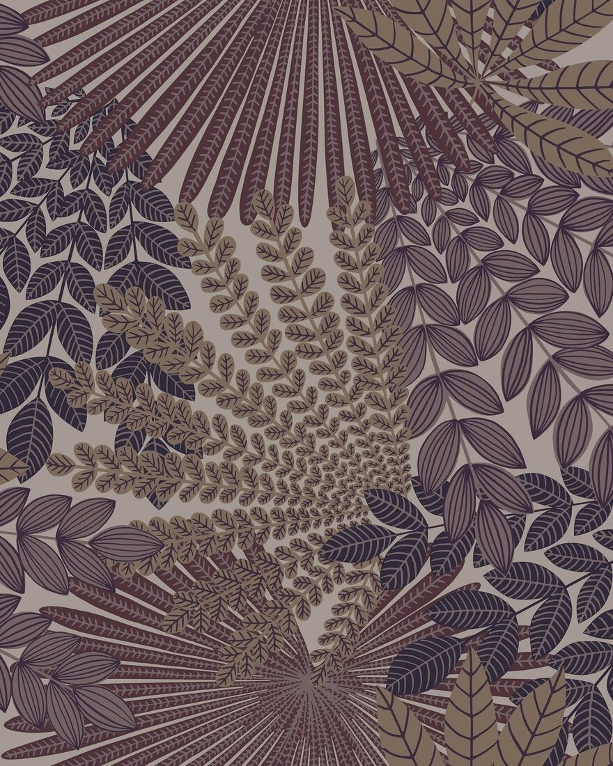 Tapet lavabil, Velvet Leaves 2260, 5.3mp / rola — imaginea 3