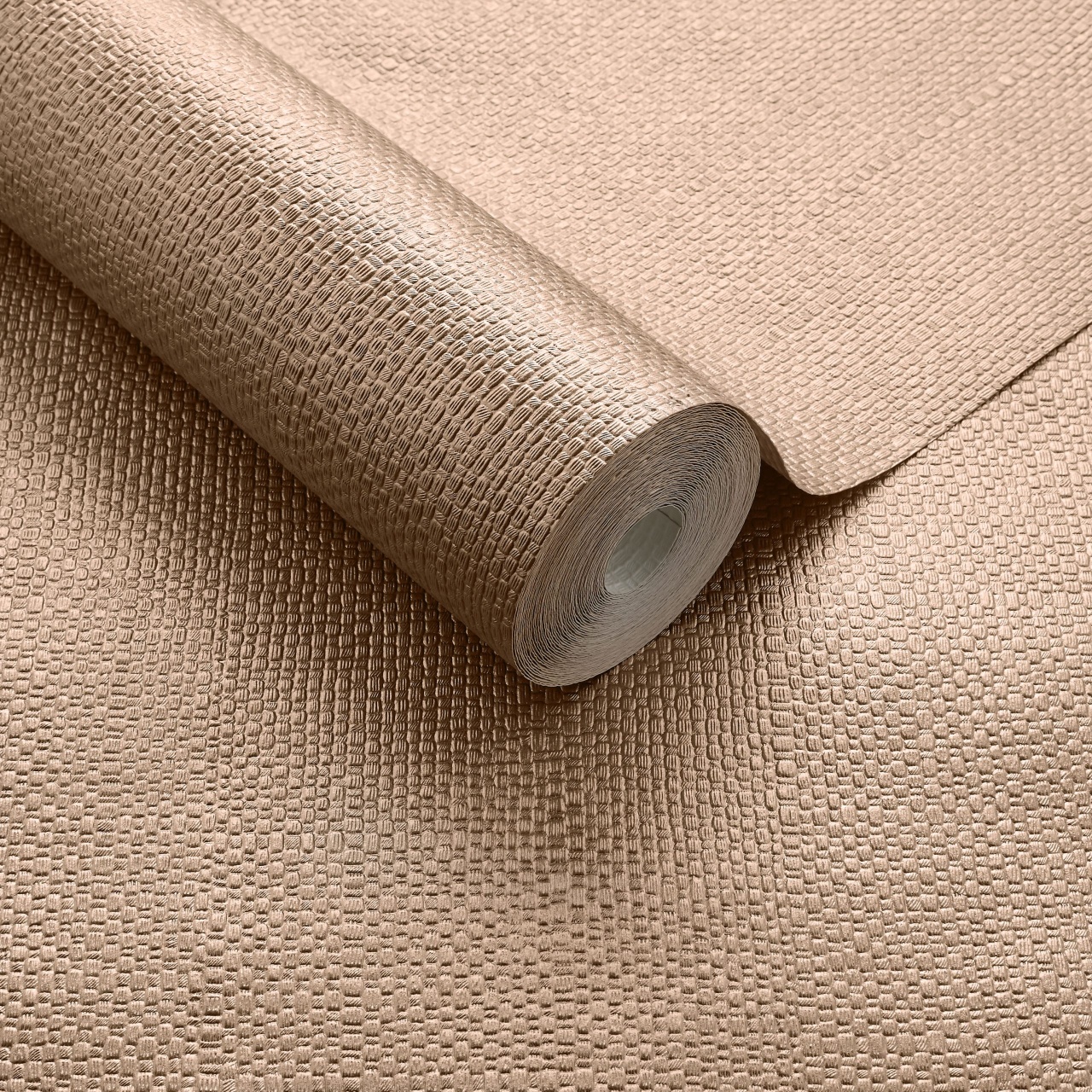 Tapet, Serena, Copper Luxury Textured, 1838 Wallcoverings, 5.3mp / rola