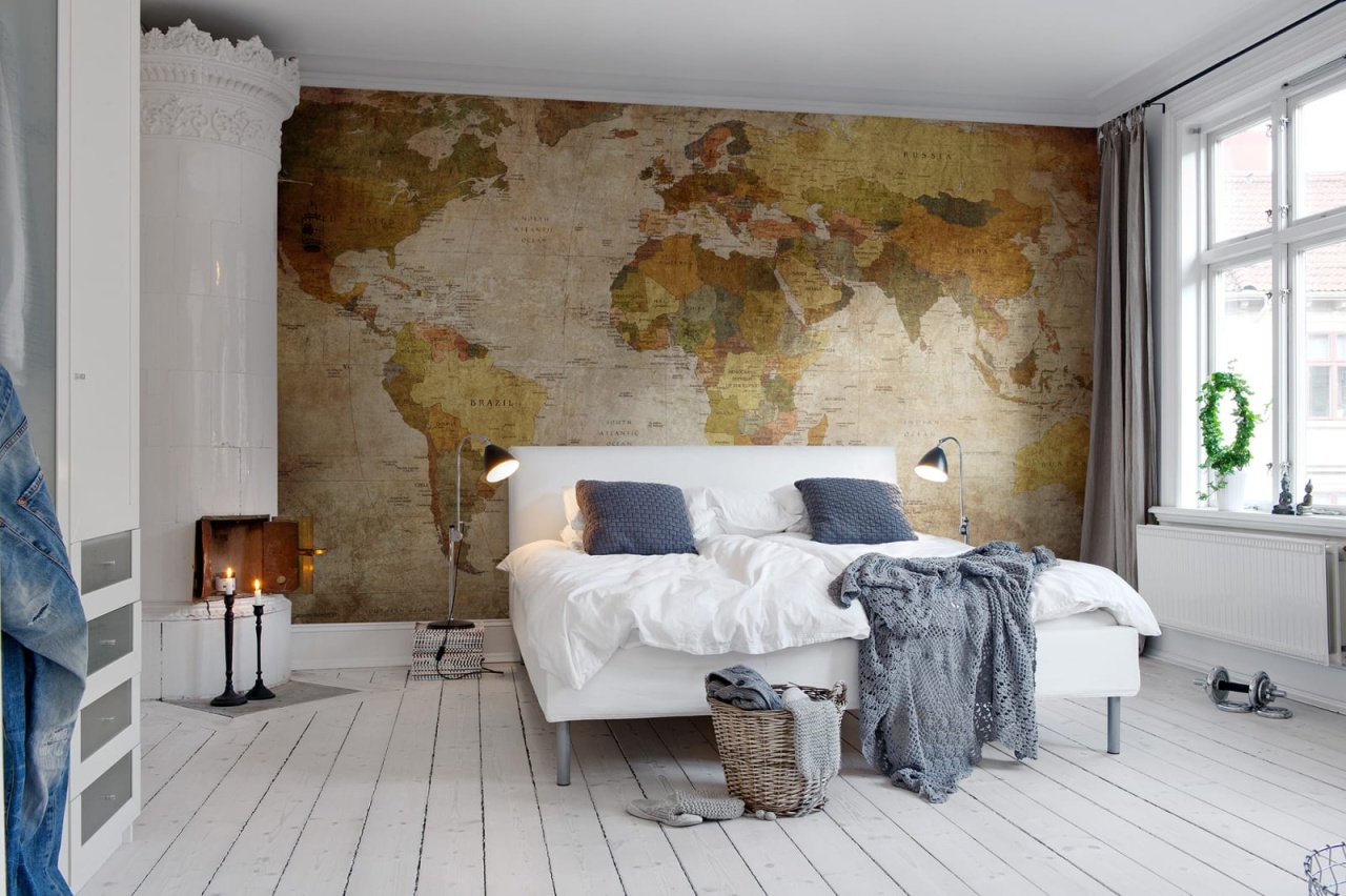 Tapet World Map, Rebel Walls - 2 | YEO