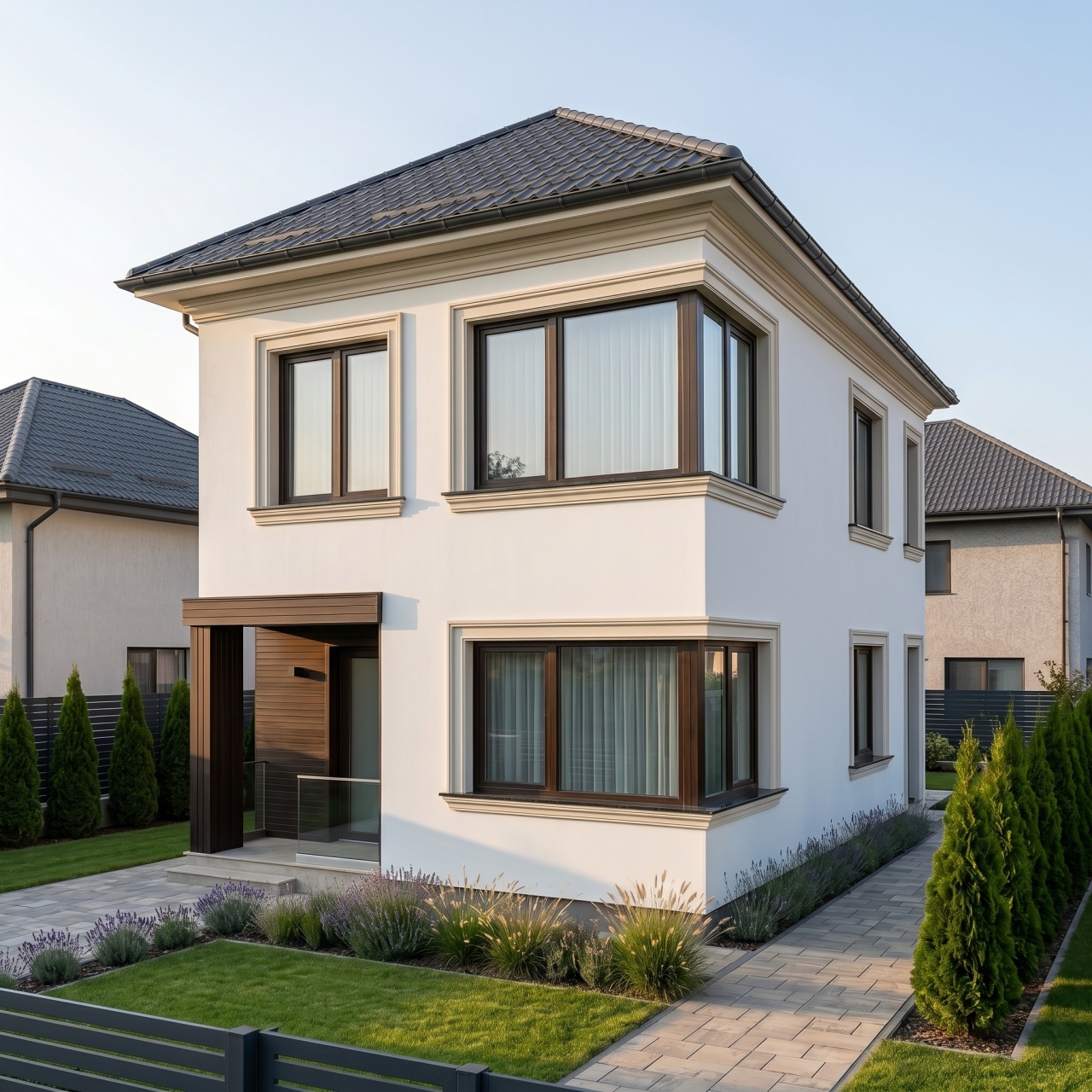 Ancadrament exterior AT05A-11x4x200cm — imaginea 7