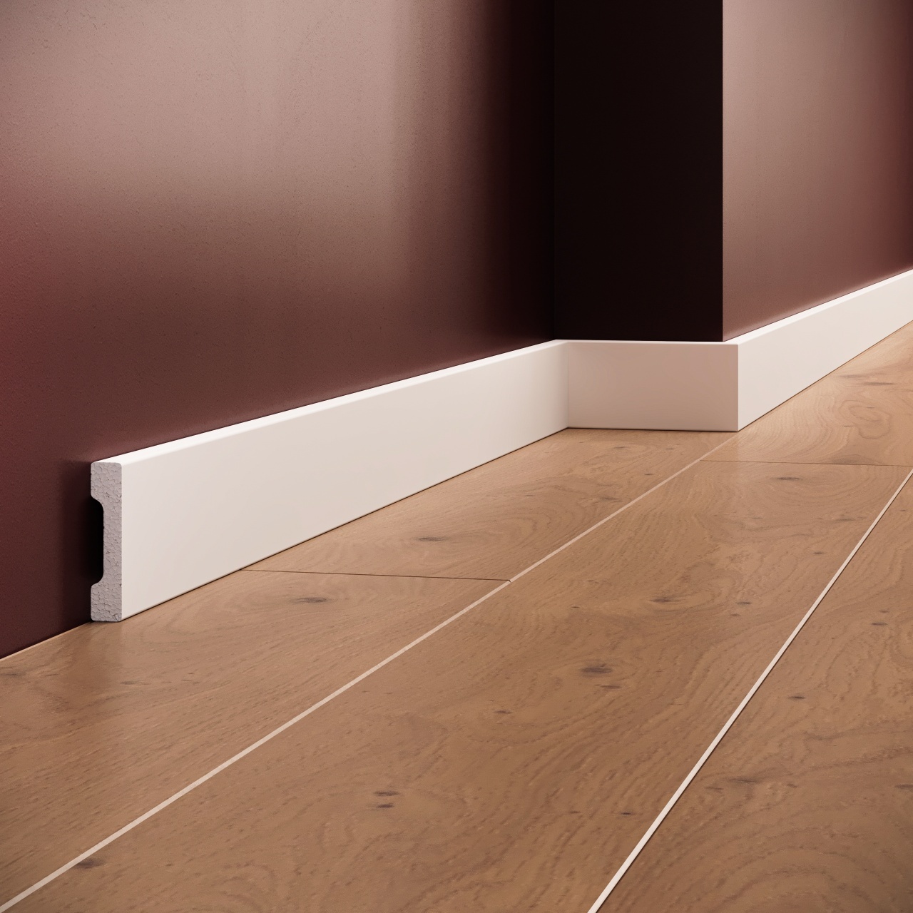 Brau decorativ din polimer rigid B20 - 5.8x1.2x200 cm - 1 | YEO