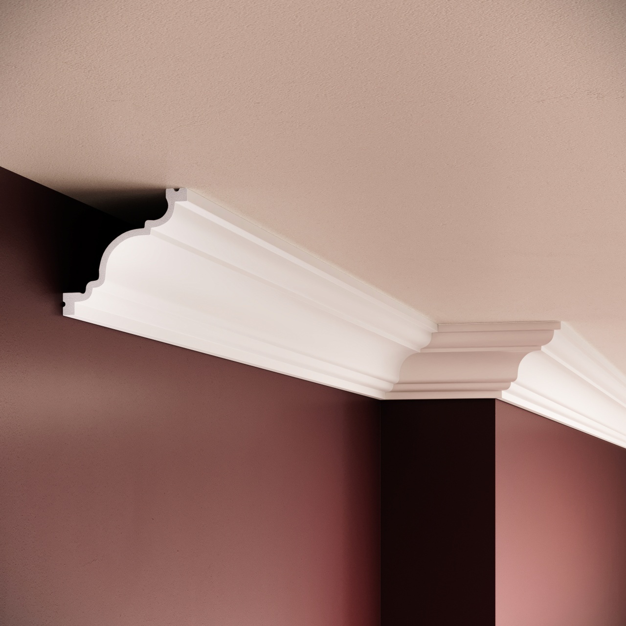 Cornisa decorativa C22 - 6.5x7x200 cm