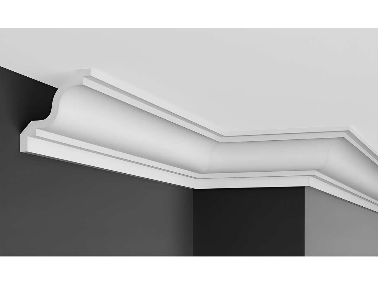 Cornisa decorativa flex P855F-9.1x9.1x200cm