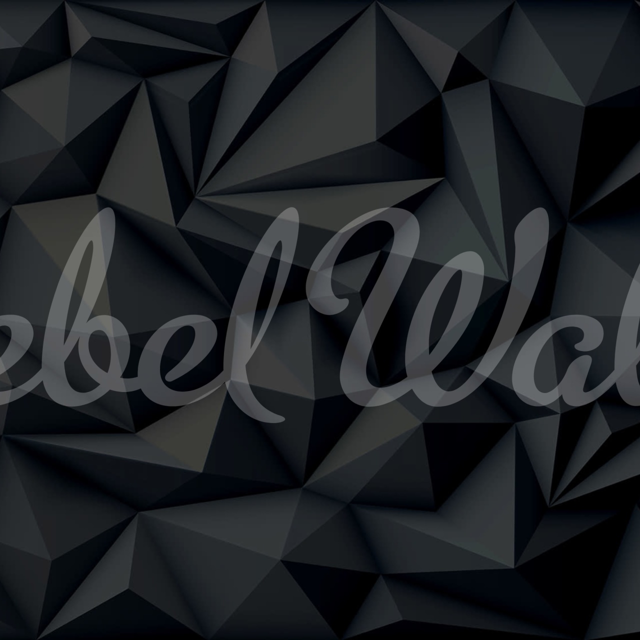 Fototapet, Acoustic Panel, Black, Rebel Walls - 2