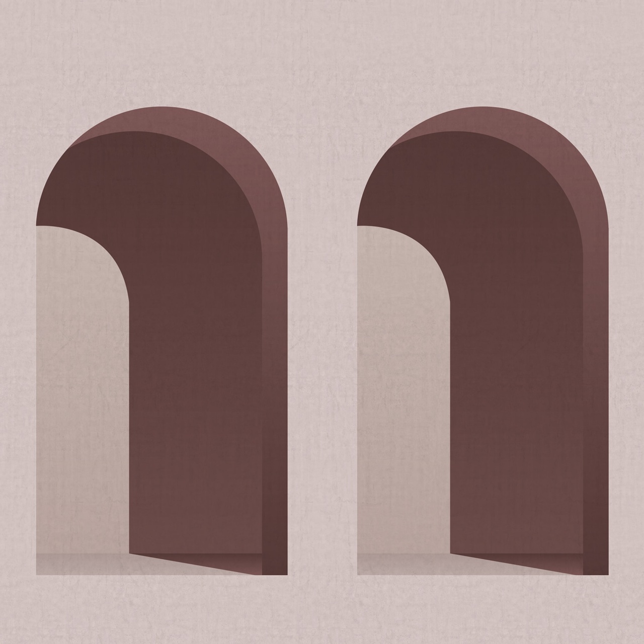 Fototapet, Arch, Pink, Rebel Walls - 2