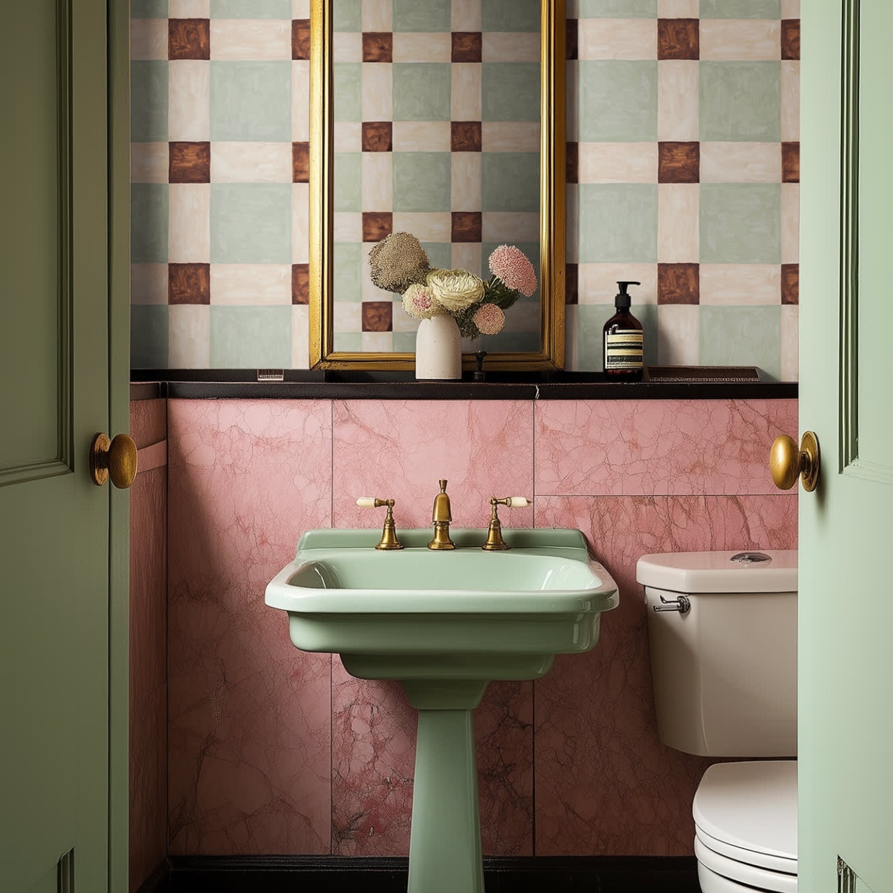 Fototapet, Artisan Square, Green, Rebel Walls - 3